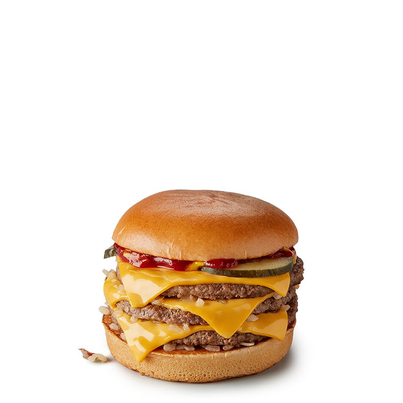 Chese Burger + patates